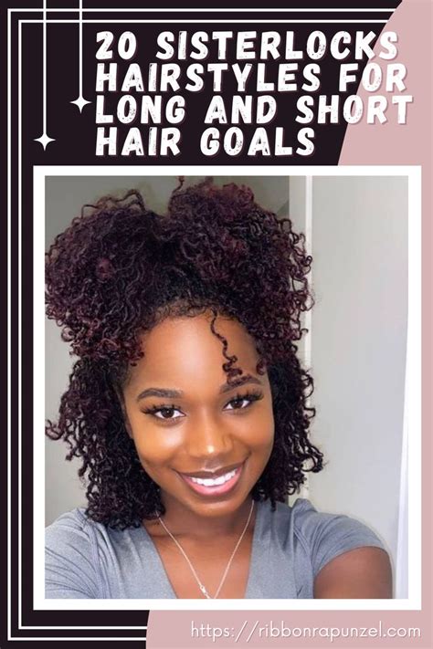 20 Sisterlocks Hairstyles For Long And Short Hair Goals In 2024 Sisterlocks Styles Updo Hair