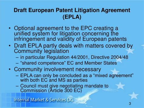 Ppt Future Of European Patent Litigation The Ec Views Biicl London