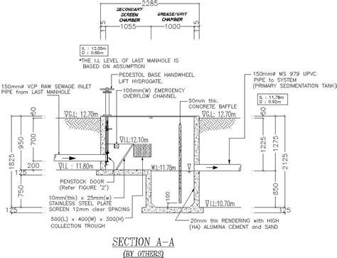 Drainage System Details Autocad File Cad Drawing Cadbull