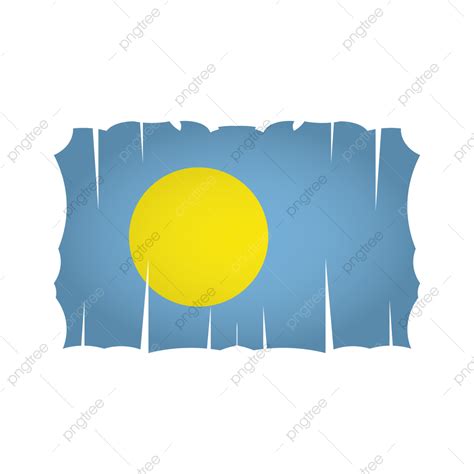 Flag Clipart Hd Png Palau Flag Vector Png Palau Palau Flag Palau