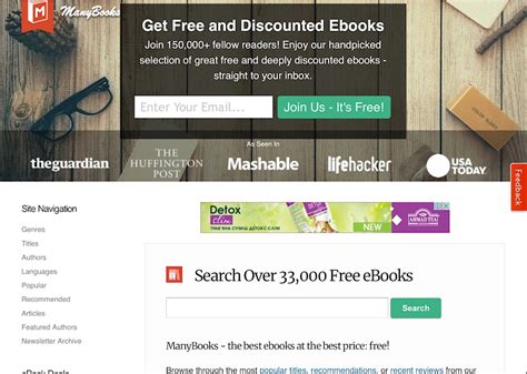 15 Great Websites To Download Free Ebooks Web Design Ledger