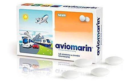 Aviomarin Opinie O Leku Informacje O Aviomarin Cena Ulotka Lekopiniepl