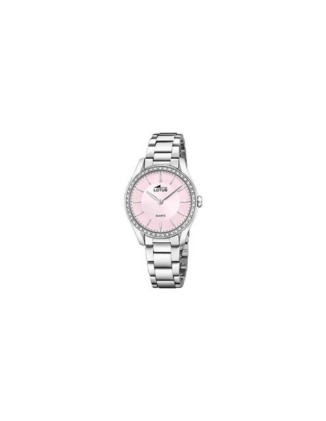 Reloj Lotus Bliss Rosa Correa De Acero Inoxidable