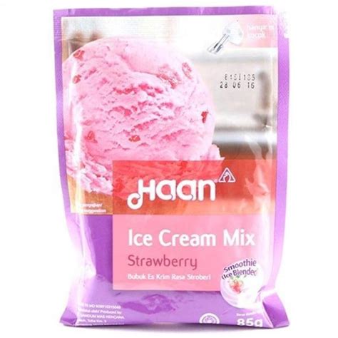 Haan Ice Cream Mix Strawberry 85g Lazada Indonesia