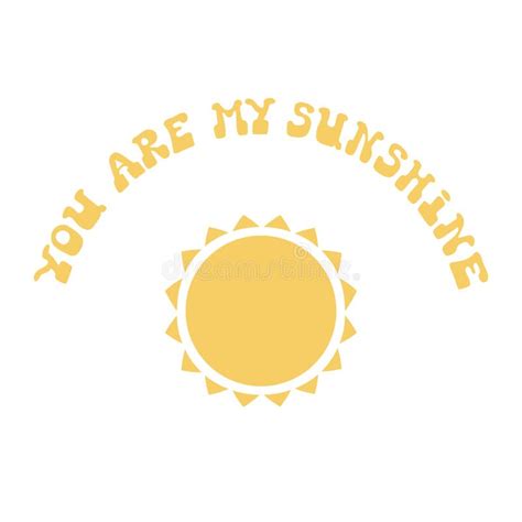 Cartoon You My Sunshine Stock Illustrations 61 Cartoon You My