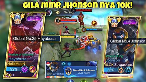 Gila Banget Ketemu Top Global No Jhonson Mmr Nya K Menit Udah