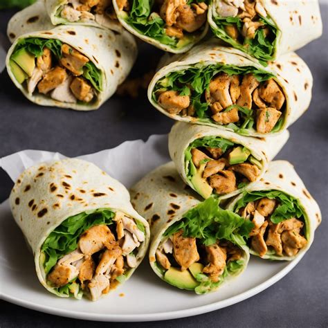 Spicy Chicken Avocado Wraps Recipe Recipes Net