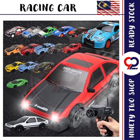 Rc Drift Car 1/24 kereta control mini drift high speed kawalan jauh ...