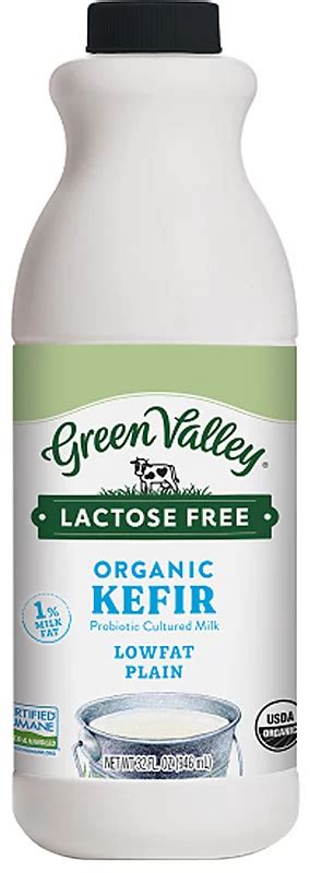 Green Valley Creamery Lactose Free Plain Lowfat Kefir Shop Yogurt At