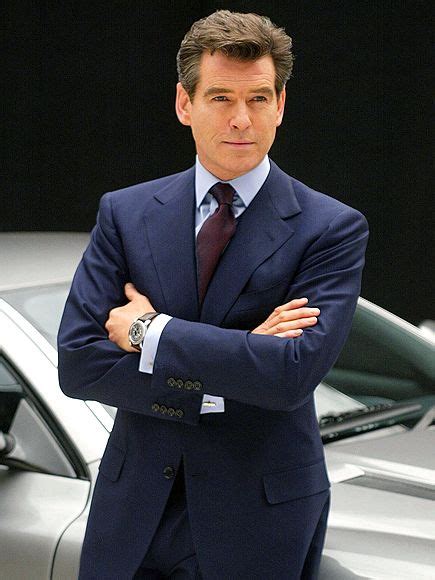 James Bond Suits Pierce Brosnan