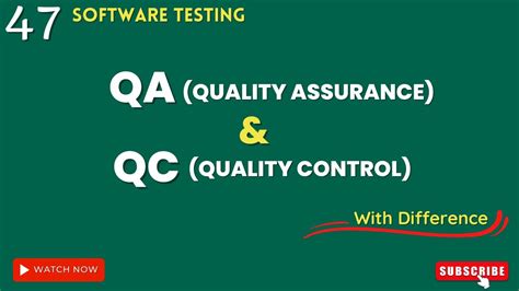 Qa Manual Testing Tutorial For Beginners Qa And Qc Quality Assurance