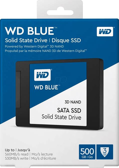 Ssd Western Digital Gb Blue D Nand Sata Gb Vacom Hr