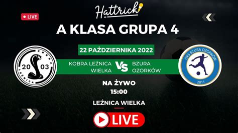 Kobra Leźnica Wielka Bzura Ozorków 9 kolejka A klasa grupa 4 22