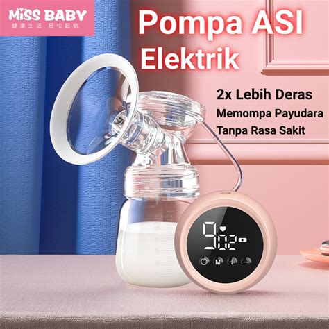 Jual MISSBABY Electric Breast Pump Portable Wireless Pompa ASI Elektrik