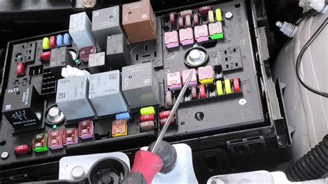 Fuses And Relays Box Diagram Opel Vauxhall Astra H 60 OFF