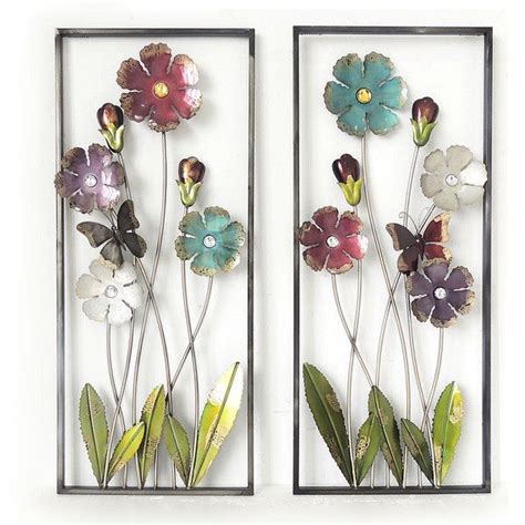 Metal Flower Wall Art Plowhearth Artofit