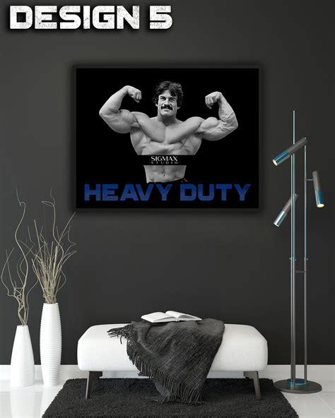 Mike Mentzer Heavy Duty Ultra Hd 300dpi Digital Download Colorised