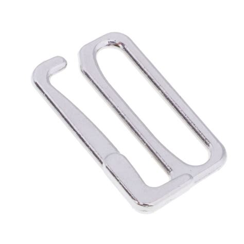 10pcs Metal Bra Strap Adjustment Lingerie Slider Hooks Bikini Fasteners 19mm Ebay