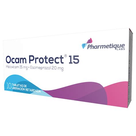 Ocam Protect Meloxicam Esomeprazol Mg Mg Pharmetique Caja X