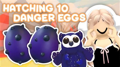 Hatching New Danger Eggs In Adopt Me Julianneex Youtube