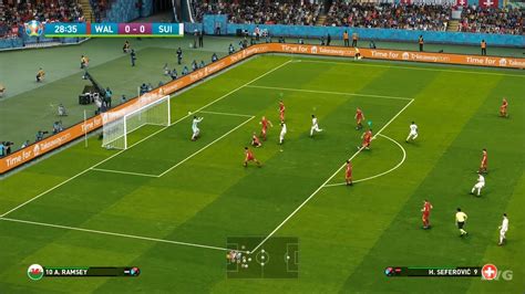 EFootball PES 2020 UEFA Euro 2020 Wales Vs Switzerland Gameplay