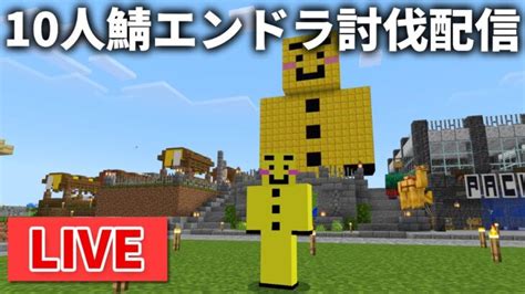 🔴【マイクラ配信】realms鯖にて久々にエンドラを討伐しにいく Minecraft Summary マイクラ動画