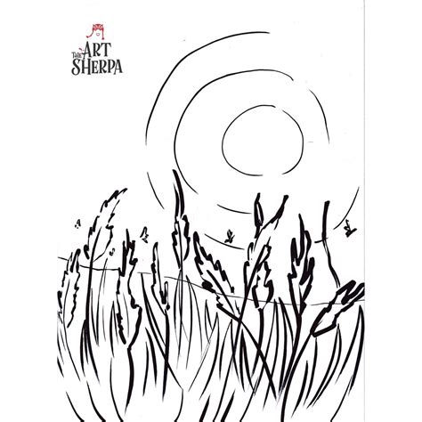 End Of Summer Grasses Water Igtv The Art Sherpa Community The