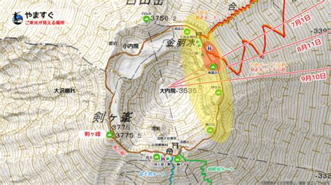 富士山の日の出時間とご来光が見えるベストな場所を詳しく解説 やますぐ