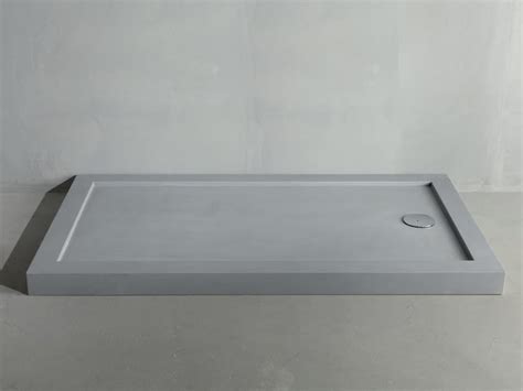 Rectangular Cement Shower Tray Line Concrete By Rifra