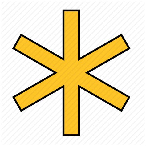 Asterisk Icon #186216 - Free Icons Library