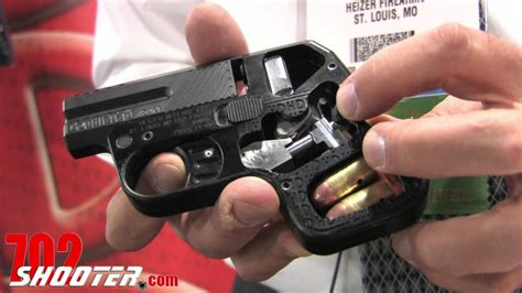 Heizer Defense Doubletap Titanium Pocket Pistol 2012 Shot Show Youtube