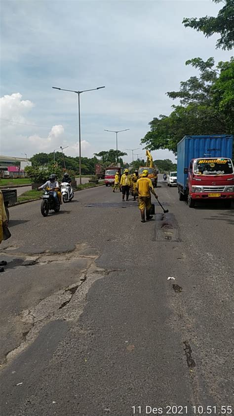 Kasudin Bina Marga Jakut Perbaikan Besar Jalan Akses Marunda Pada