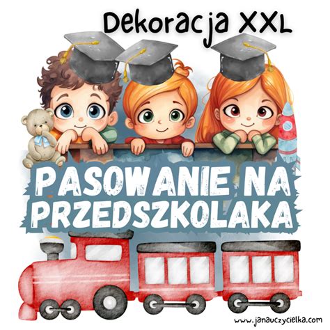 PASOWANIE NA PRZEDSZKOLAKA Dzieci Dekoracja XXL Sklep Online