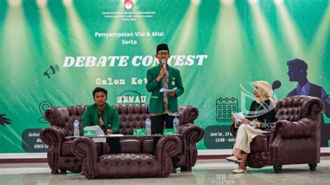 Dua Kandidat Calon Sema U Paparkan Visi Misi Pada Kontes Debat KPUM