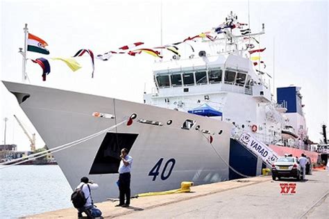 Indian Coast Guard Off Shore Patrol Vessel Icgs Varad Commissioned