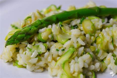 Risotto Met Groene Asperges En Verse Kruiden Keet Smakelijk