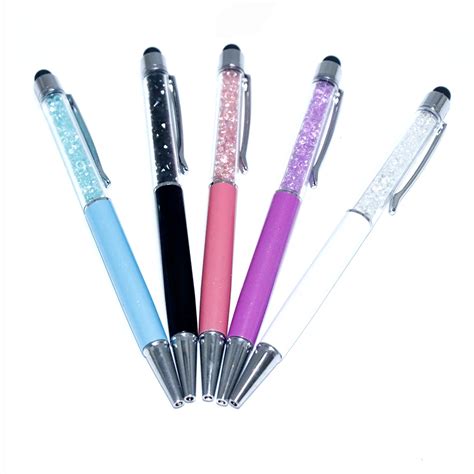 1 Pcs Creative Crystal Pen Diamond Ballpoint Pens Stationery Ballpen ...