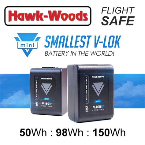 Power Batteries Rechargeable Professional HAWK WOODS VL M