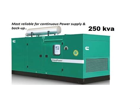 50 Hz Standard 250 Kva Cummins Diesel Generator 3 Phase 415 At Rs