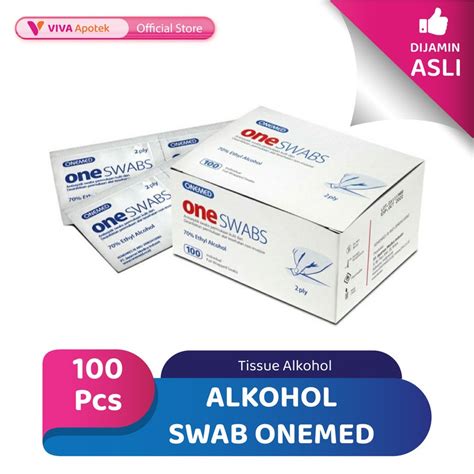 Jual Alkohol Swab Onemed Pcs Shopee Indonesia