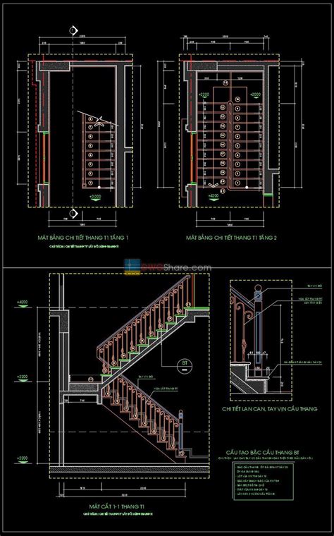 30 Staircase Railing Design In Autocad | Porn Sex Picture