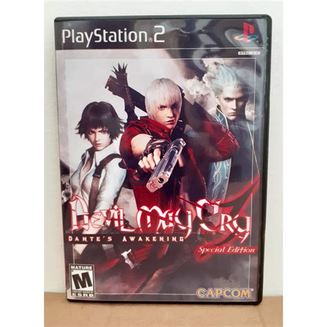 Devil May Cry 3 Special Edition Jogo Reprô Para Playstation 2