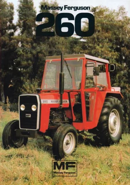 TRACTEUR PROSPECTUS PROSPECT Tracteur Massey Ferguson MF 265 2 Pages A