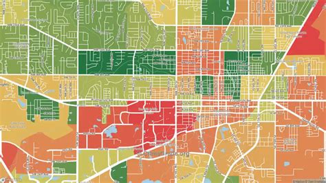 The Safest And Most Dangerous Places In University Park Gainsville Gainesville Fl Crime Maps