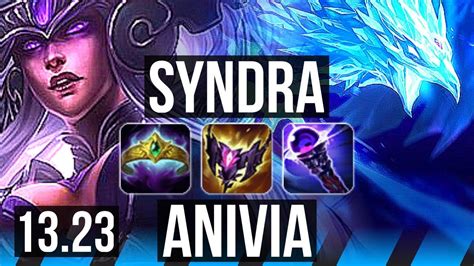 Syndra Vs Anivia Mid 918 1000 Games Godlike 900k Mastery Kr