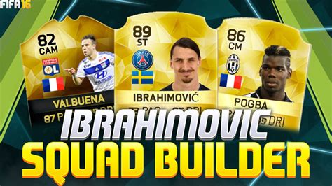 The Best Ibrahimovic Squad Builder K Ligue France Hybrid Fifa