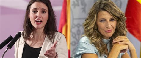 Irene Montero respalda a Yolanda Díaz y evita la cizaña y el mal rollo