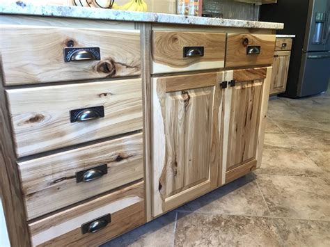 Rustic Kitchen Remodel With Hickory Custom Cabinets Buck The Builder