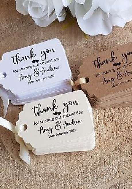 Thank You Wedding Notes Ideas Arabia Weddings