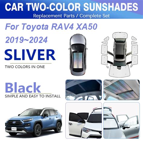 For Toyota RAV4 RAV 4 Suzuki Across XA50 2019 2024 Car Window Sunshade